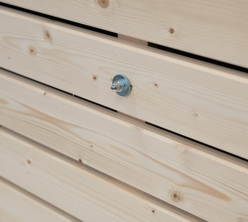 WESTMANN Hochbeet Fichte M 110x70x90 cm Natur Pflanzbeet für Balkon