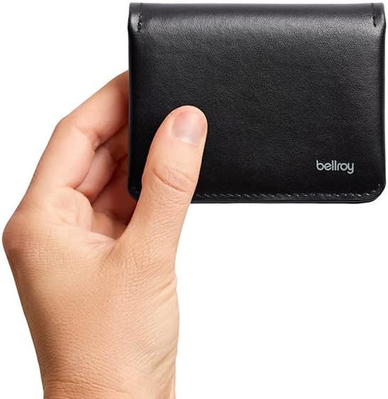 Bellroy Slim Sleeve – Premium Edition (Slim leather billfold) - MirumBlack - Image 7