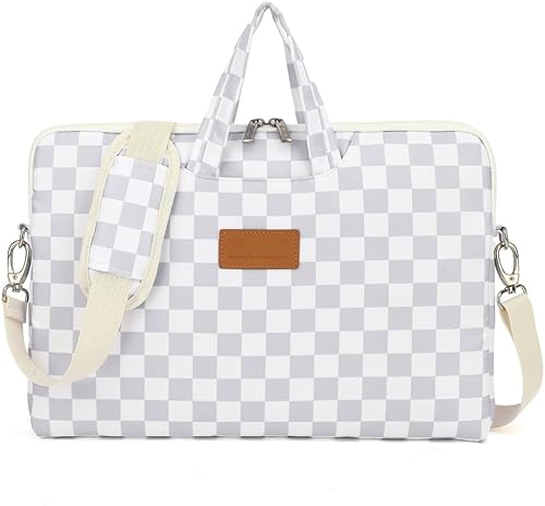 Miniatura 15 de Bolsa de hombro para laptop de 15-15.6 pulgadas, para MacBook Pro 16, HP Lenovo Dell 14 pulgadas impermeable bolsa de mensajero funda (verde