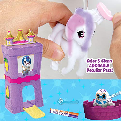 Crayola Scribble Scrubbie Peculiar Pets, Palace Playset with Yeti & Unicorn Toys, Kids Gifts for Girls & Boys, Ages 3, 4, 5, 9 - image 5