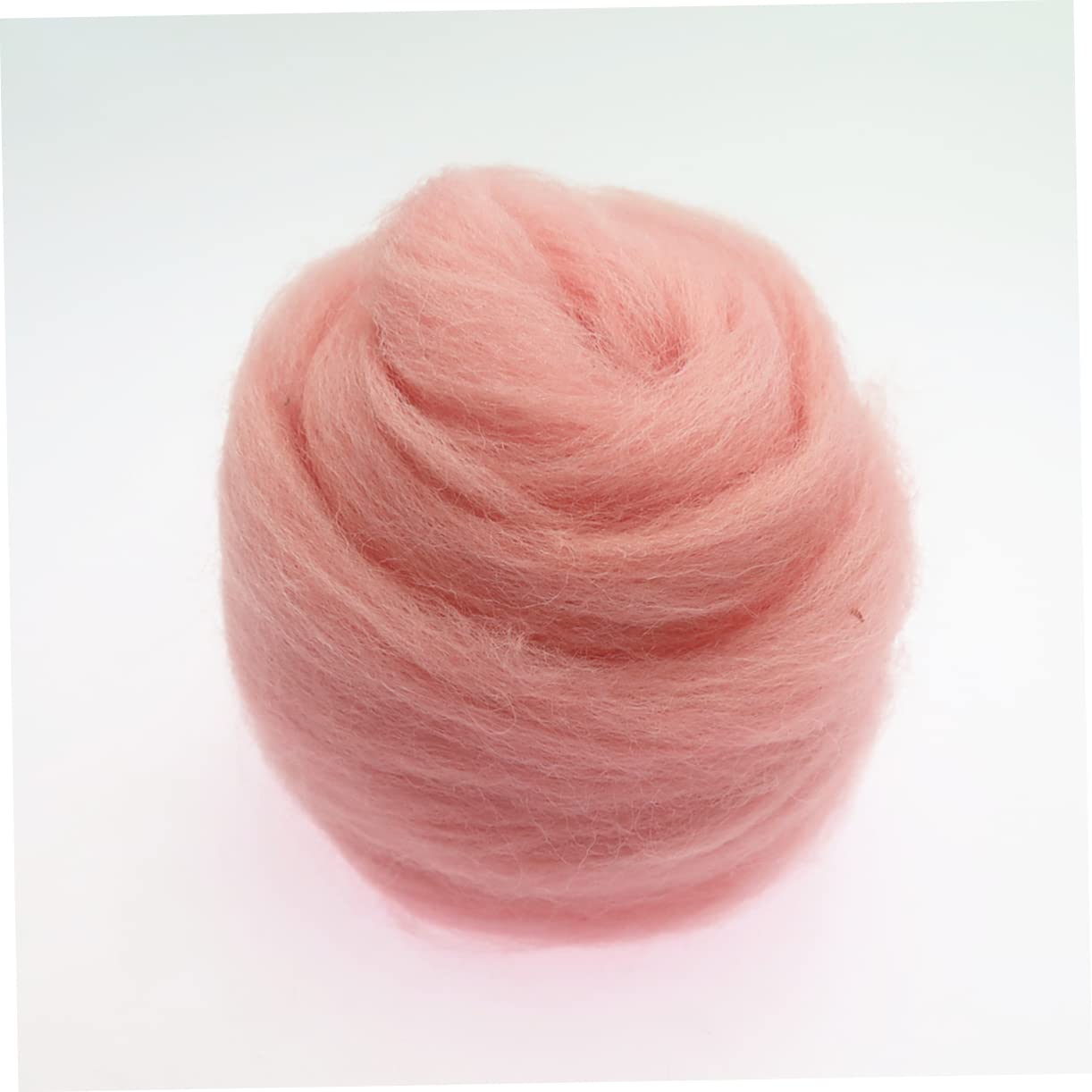 NUOBESTY 10g Merinowolle zum Filzen in Bunte Wollfasern für Nadelfilzwerkzeug und Nassfilzzubehör DIY-nähzubehör zum Selbermachen