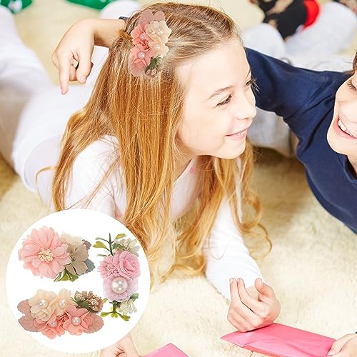 Clips de cheveux fleurs TOYANDONA accessoires raffinés x12 - 7