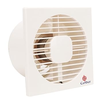 Candes 6'' Axial High Velocity 7 Blades Exhaust Fan (12 Months Warranty) Ivory