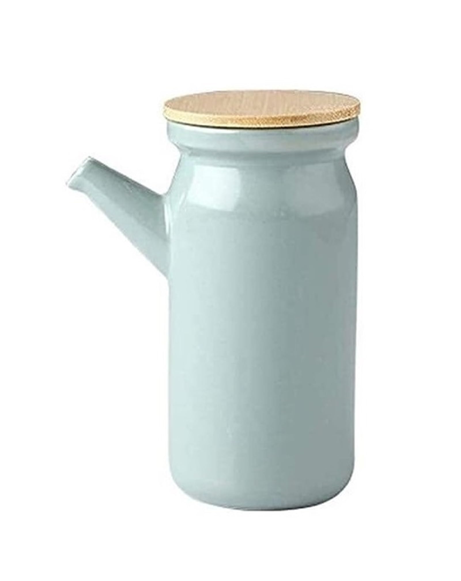 Dispensador de Aceite, Botella dispensadora de Aceite de Oliva, aceitera y vinagrera, 500 ml - Dispensador de Aceite y vinagre de cerámica Home Essentials