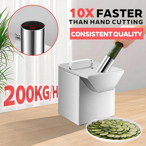 Cortadora profesional de vegetales 100W para restaurantes miniatura 4