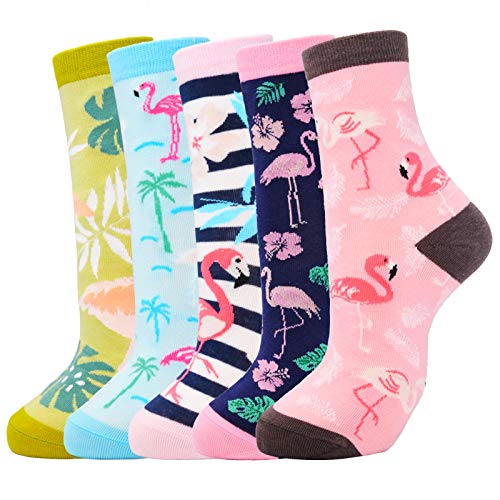 Moyel Socks Women, 5 Pairs of Funny Cute Socks Gifts for Women