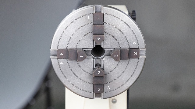 DEEFIINE 100mm Houten Draaikop Chuck, Geschikt Voor 1''X8TPI