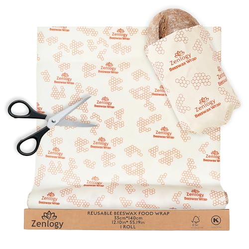 Zenlogy Reusable Beeswax Food Storage Wrap