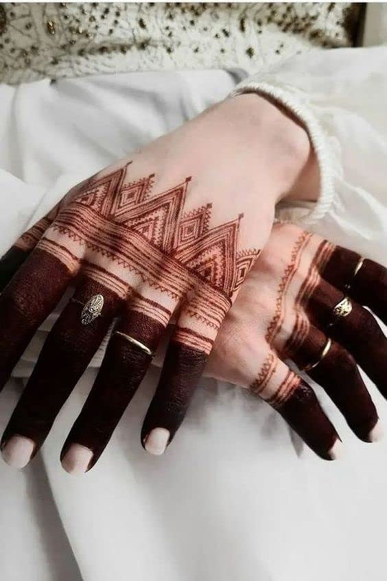 Image of Beauty Parlour Bridal Special Dulhan Mehndi Cone | Organic Mehendi Cones | (pack of 6)