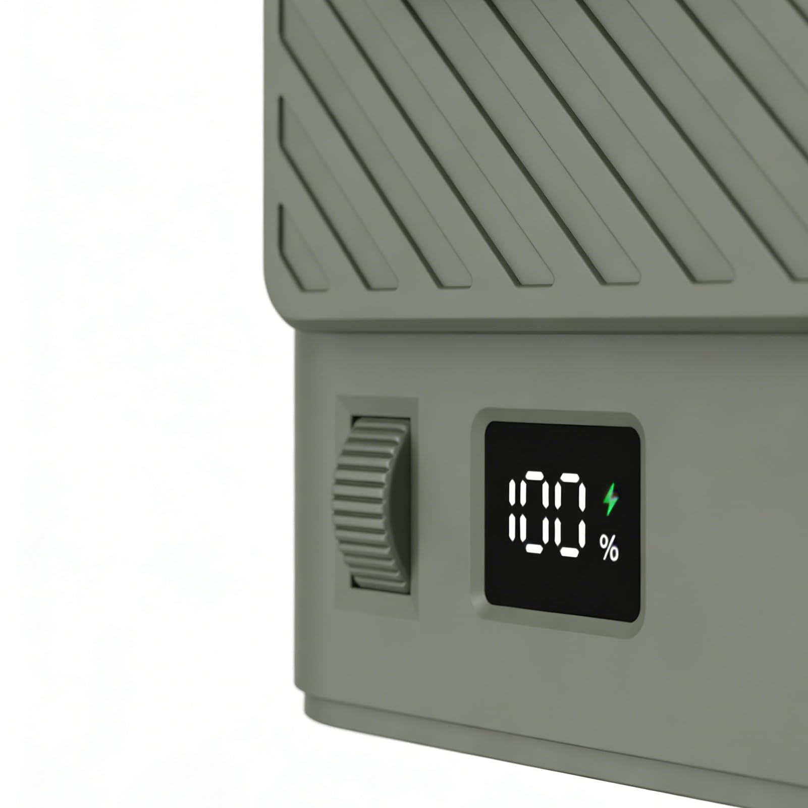Generico Ventilador portátil de cinturón de velocidad ajustable