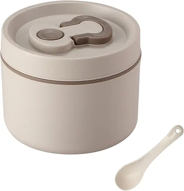 Dewocke 650ml Insulated Stainless Steel Lunch Box for Hot Food