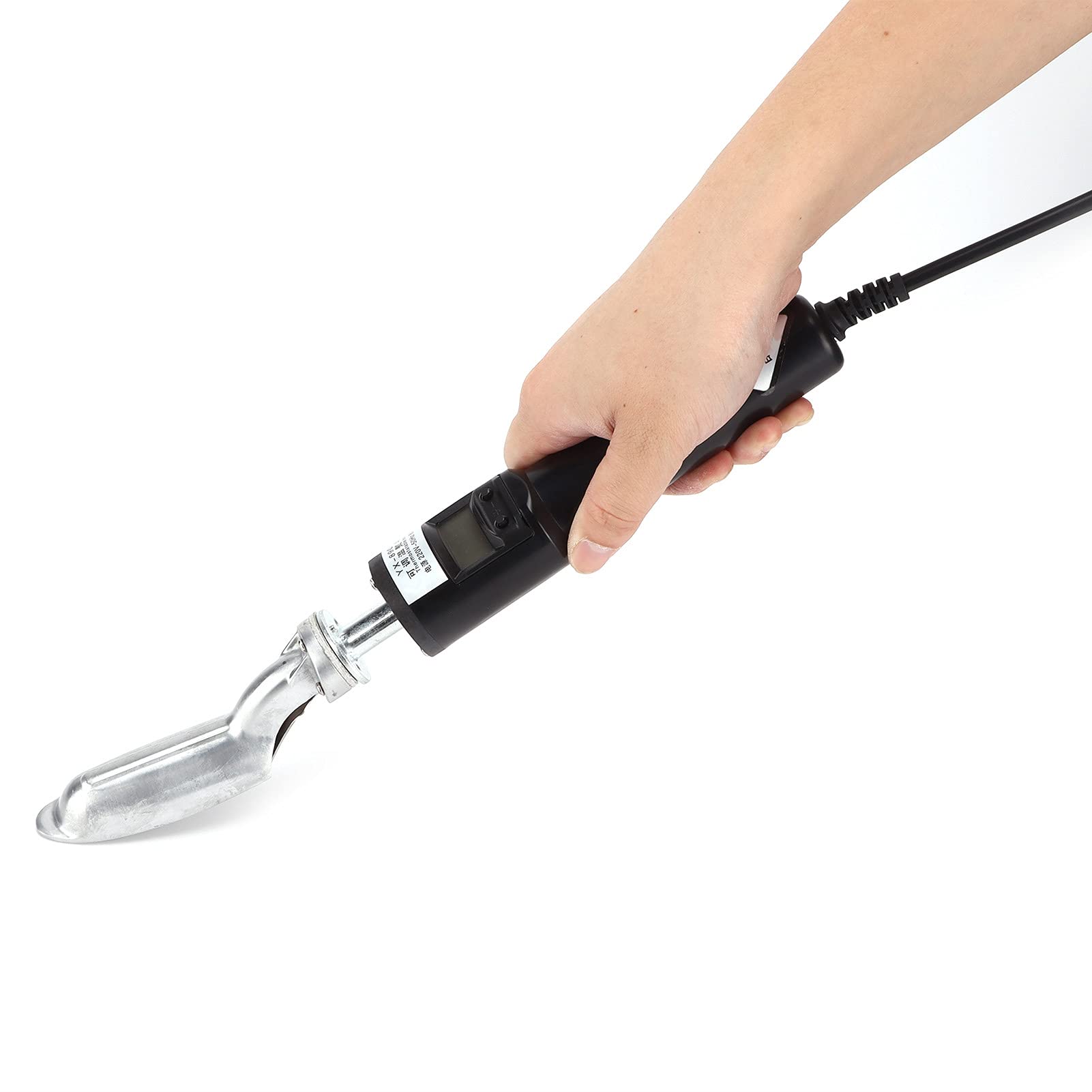 Mini żelazko do pikowania ręcznego, regulacja temperatury 220 V Mini skórzane żelazko przeciwzmarszczkowe żelazko do użytku domowego do szycia odzieży skórzanej i obuwia (wtyczka EU)