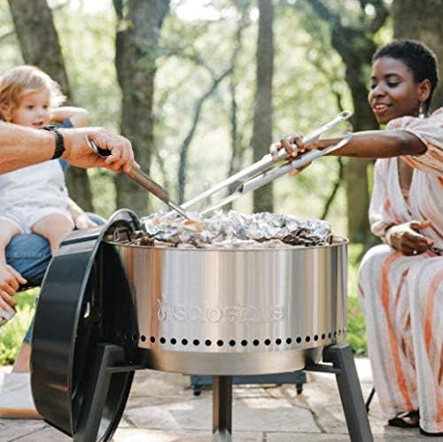 Set de herramientas parrilleras Solo Stove acero inoxidable miniatura 4