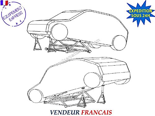 Pont élévateur, Mini Pont Mobile Basculant pour Levage Auto 1500 kg 1,5T