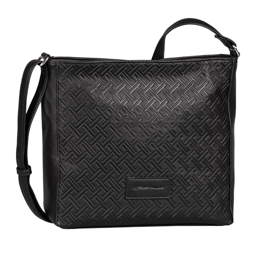 TOM TAILOR Mirenda Damen Umhängetasche Crossbody Bag Mittelgroß Schwarz