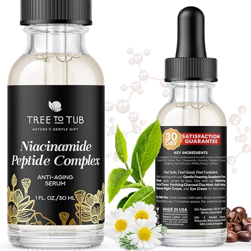 Tree To Tub Peptides & Niacinamide Serum