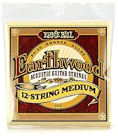 Bright, balanced tone with excellent projection and clarity. 12-String Medium gauge: 11-11, 15-15, 24w-10, 30-14, 42-22w, 52-28. Wound strings are 80 percent copper, 20 percent zinc wire wrapped around high-carbon steel core wire. Crafted in the USA ...