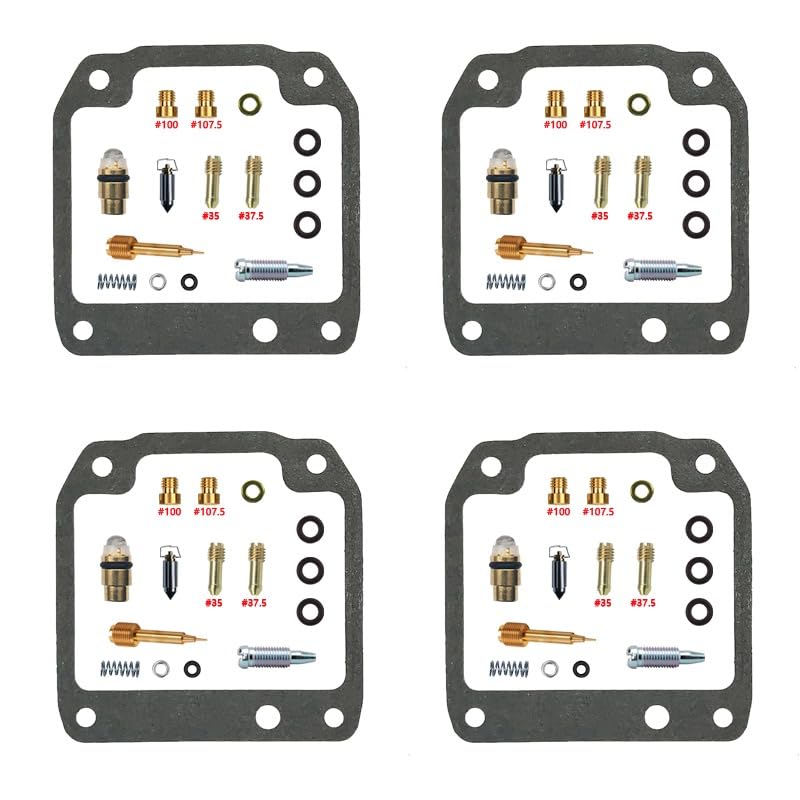 Kit réparation carburateur FZ400R 2EL 400cc 1986 joints nitrile gicleurs laiton