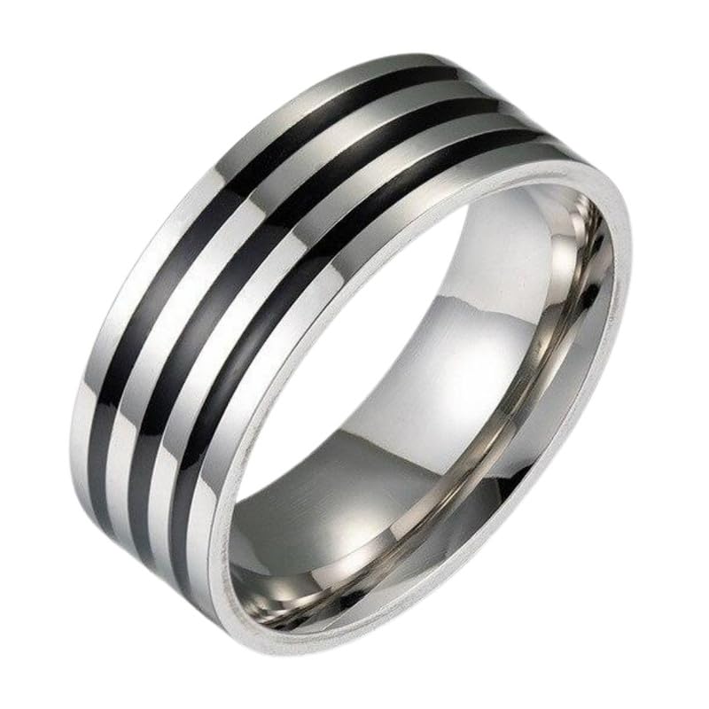 Salty Alpha Marshal Finger Ring for Men & Boys | Stainless Steel Adjustable Rings | Mens Jewellery | Modern Design | Fancy & Stylish Accessories | Diwali, Birthday, Anniversary & Special Occassion Gift | Everyday Wear Aesthetic Jewelry (B0CNRLKH2X) Amazon Price History, Amazon Price Tracker