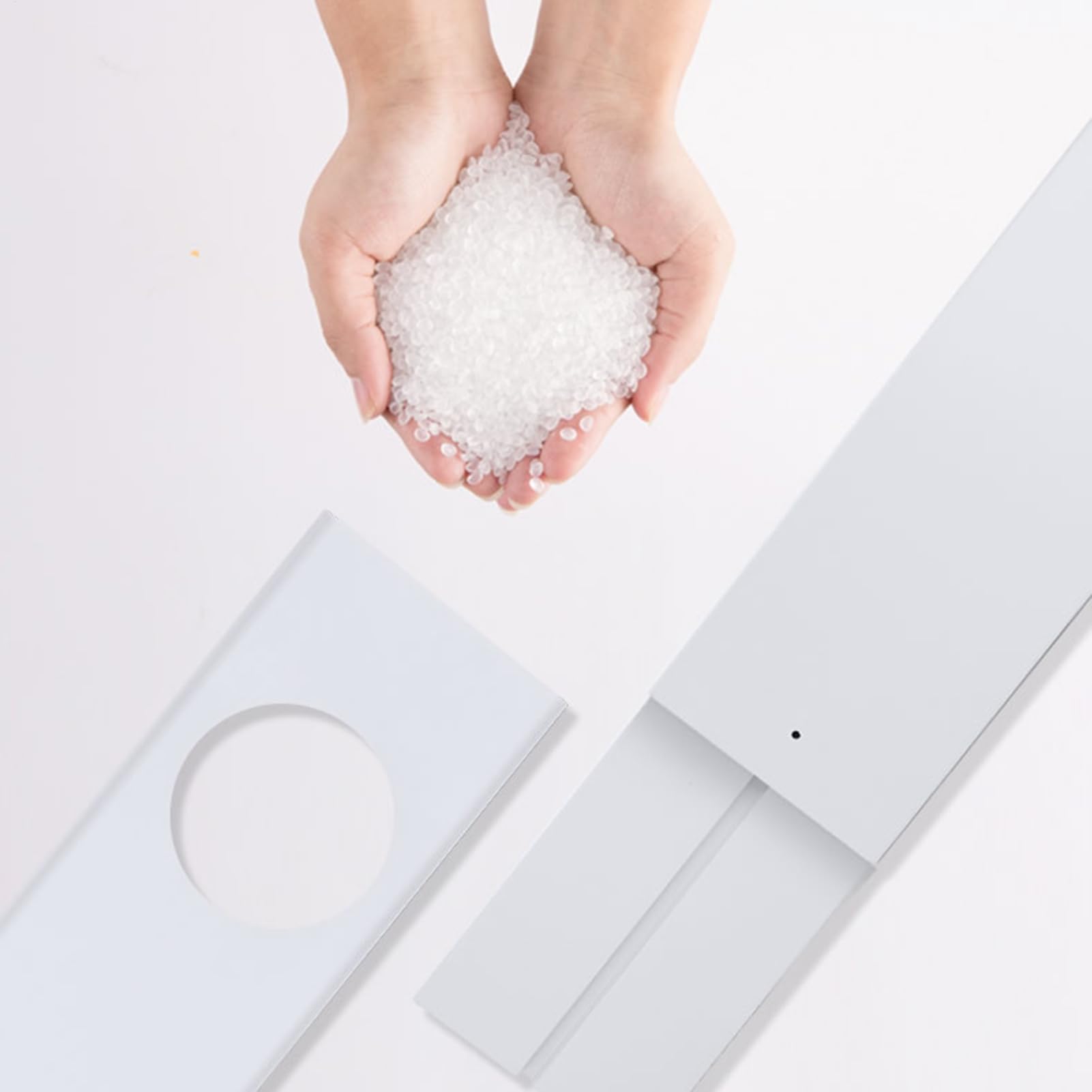 Kit de ventilación para secadora de interiores, paneles de sellado de