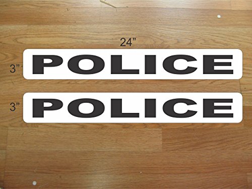 Police Magnetic signs to fit Car Tow Truck Van suv us dot Approved Size