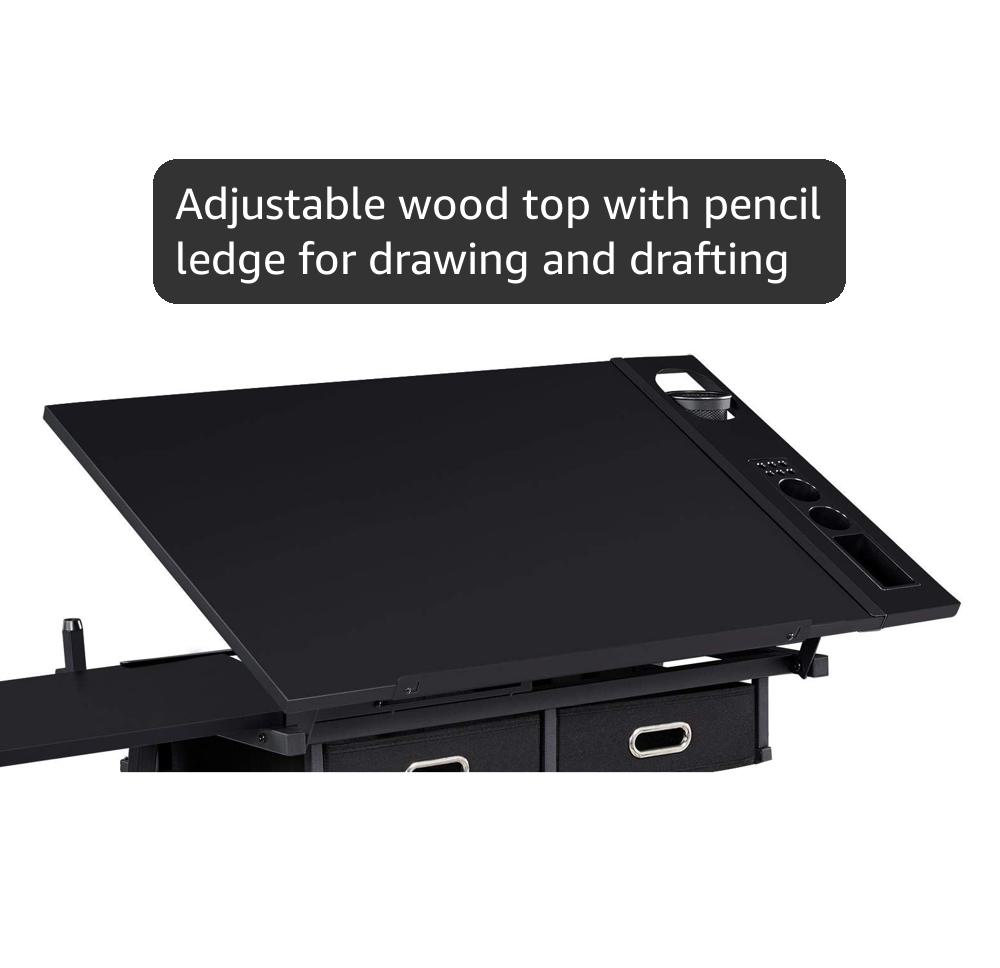 Amazon.com: Yaheetech Drafting Table for Artists, Height