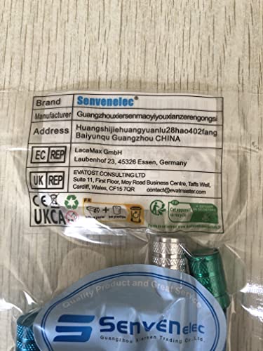 Senven 20Pcs Cappucci per valvole in alluminio