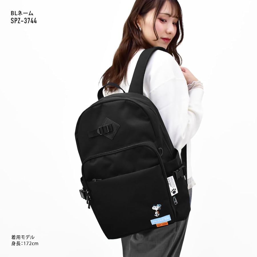 Amazon | [マリモクラフト] リュック RE-PET スクリュック BK BL