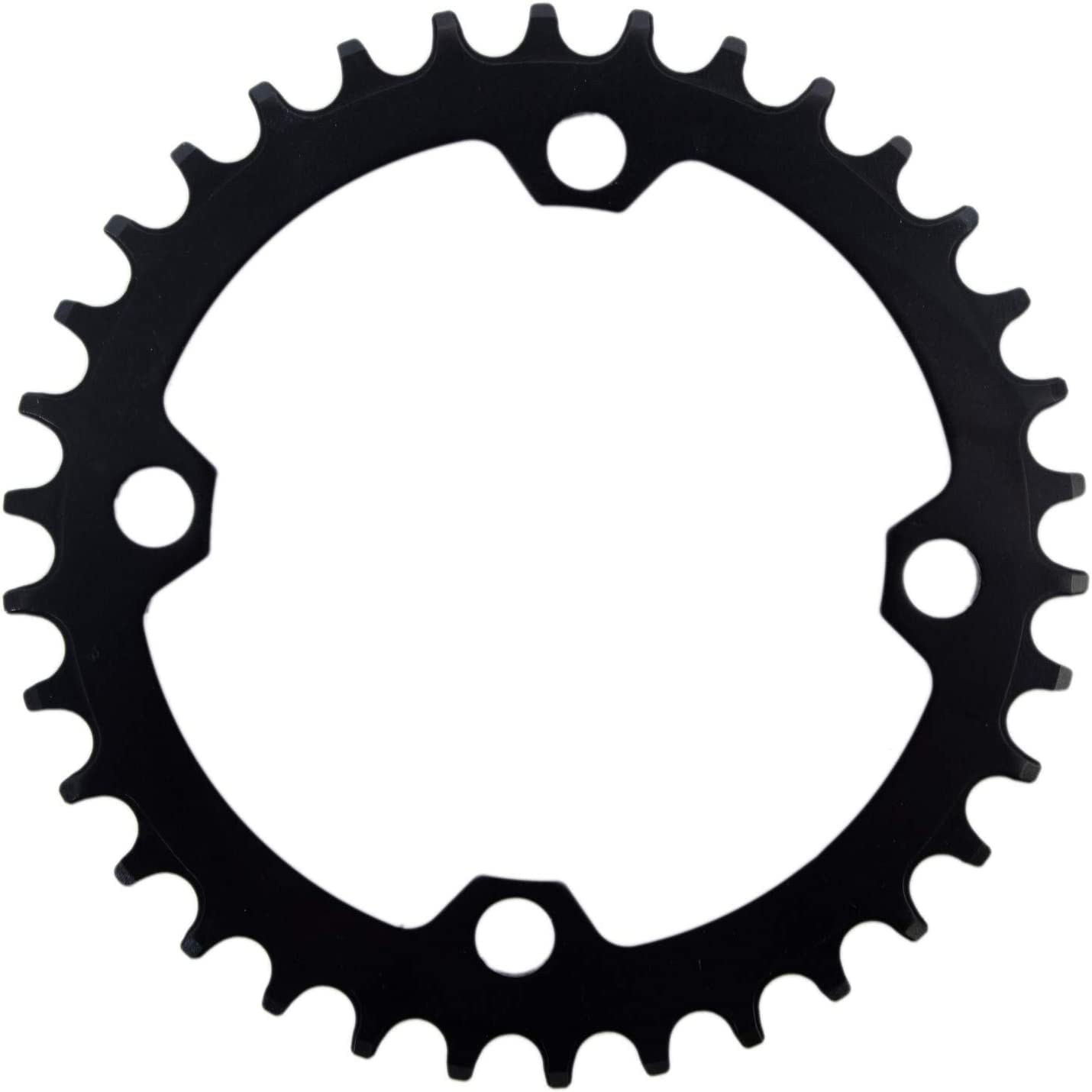 YBEKI 7075-T6 Aluminum Narrow-Wide Chainring (32T/34T/36T/38T) - 104BCD CNC Machined MTB/Road Bike Chainwheel - Image 2