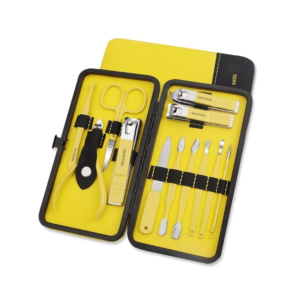 Kit Manicure Set di clipper for unghie Pedicure Professional Set di manicure in acciaio inossidabile Set di bellezza di bellezza Set di manicure di bellezza set di manicure Kit Tagliaunghie (Color :