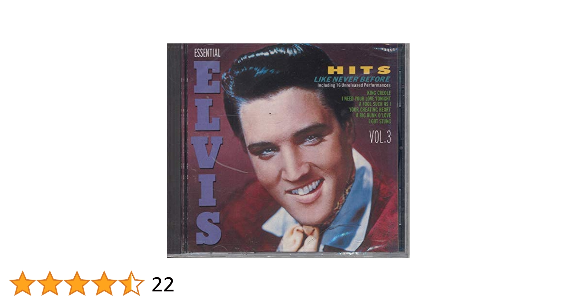 エルヴィスプレスリー ELVIS　There's Always Me Vol.3 Presley, Elvis - Vol. 3-Hits Like Never - Amazon.com Music