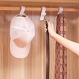 4PCS 4Pcs No-Drill Bathroom Hooks Adjustable Wall-Mounted Organizer for Towels Clothes Bags On Radiator Rails and Doors, Black