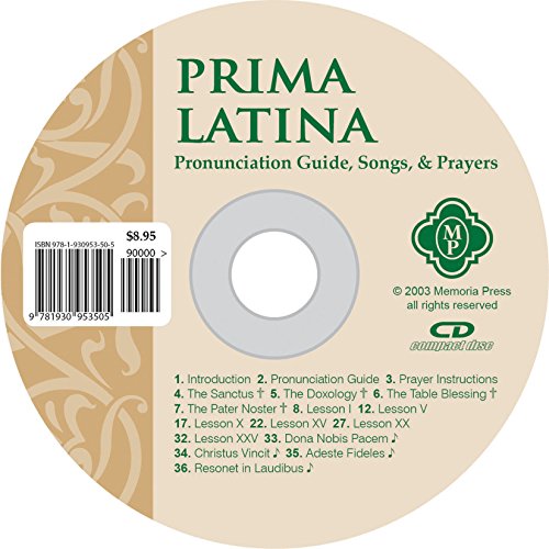 Prima Latina, Pronunciation CD