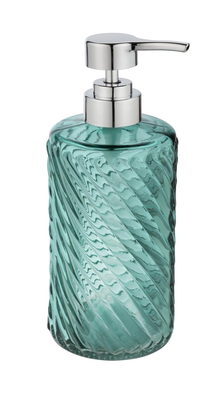 WENKO Mandrione Soap Dispenser Turquoise 425 ml Turquoise
