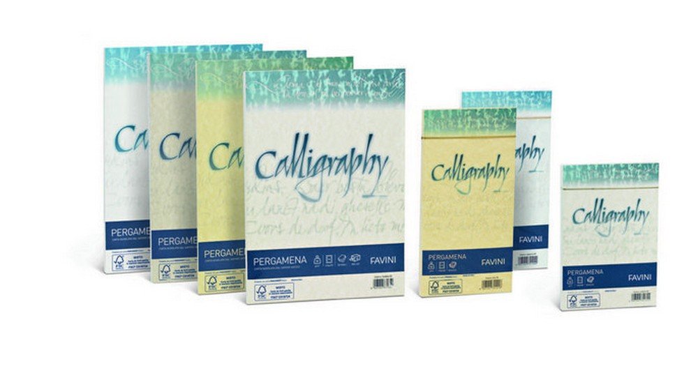 CALLIGRAPHY PERGAMENA CREMA A3 190 GR. (250)