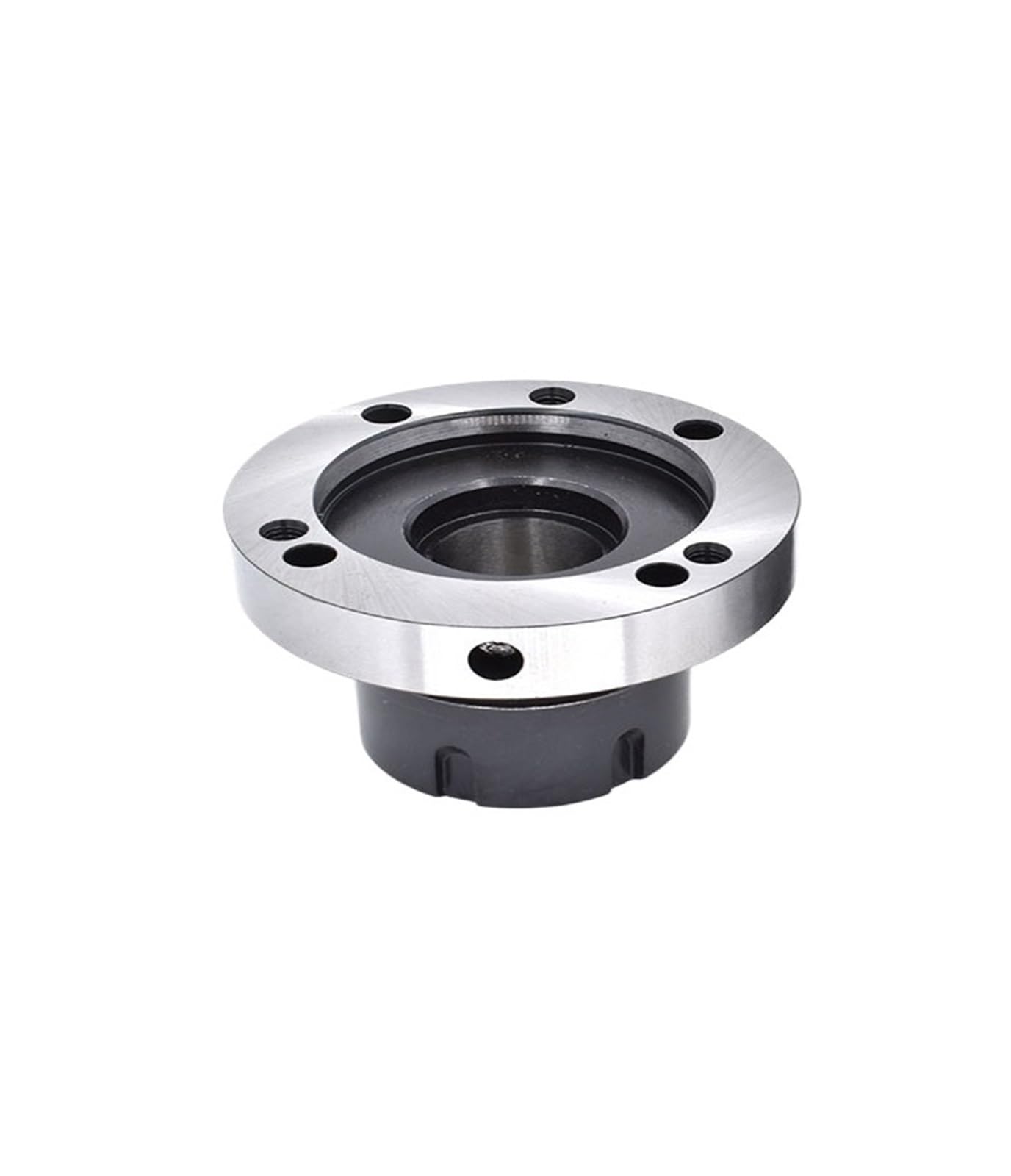 Vividcrate One Color Mini Flange Four Axis Clamp Er50 Er25 Er32 Er40 Fastening Mandrel For Lathe, 1Pcs(Er50-D130 (7Hole))