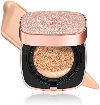 Nakeup Face One Night Cushion 2 Colors, Calming for Sensitive Skin, EWG Green Level, Skin Protecting, Moisturizing, Covering, Caring (No.02 Beige Nude)