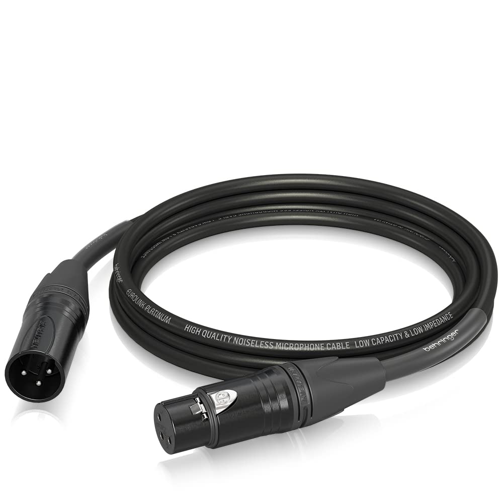 Behringer PMC-300 Platinum Performance 3 m (10 ft) Mikrofonkabel mit XLR-Anschlüssen