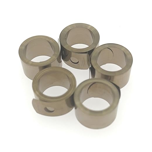 SUS301 Constant Force Spring，Load 2.62 lbs，ID 0.59",OD 0.82",Total Length 30",EXTANDED Length 24.02",Material Wideness 0.5",Material Thickness 0.0079",Pack of 5