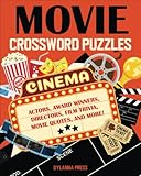  Movie Crossword Puzzles: Fun Film Trivia Book