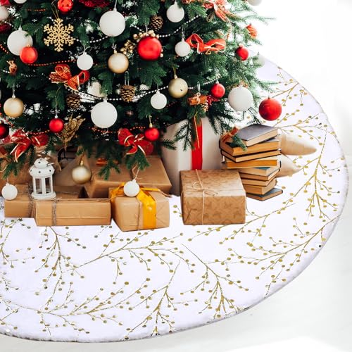 XIMEY Weihnachtsdecke Tannenbaum, Tannenbaum Decke Rund, Decke...