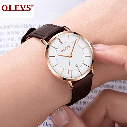 Image of OLEVS Womens Watches Classic Dress Female Wristwatch Ladies Stainless Steel Lady Watch
