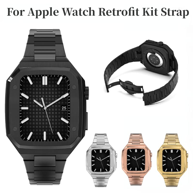 Protéger et sublimer votre Apple Watch 45mm avec ce kit de rénovation en métal