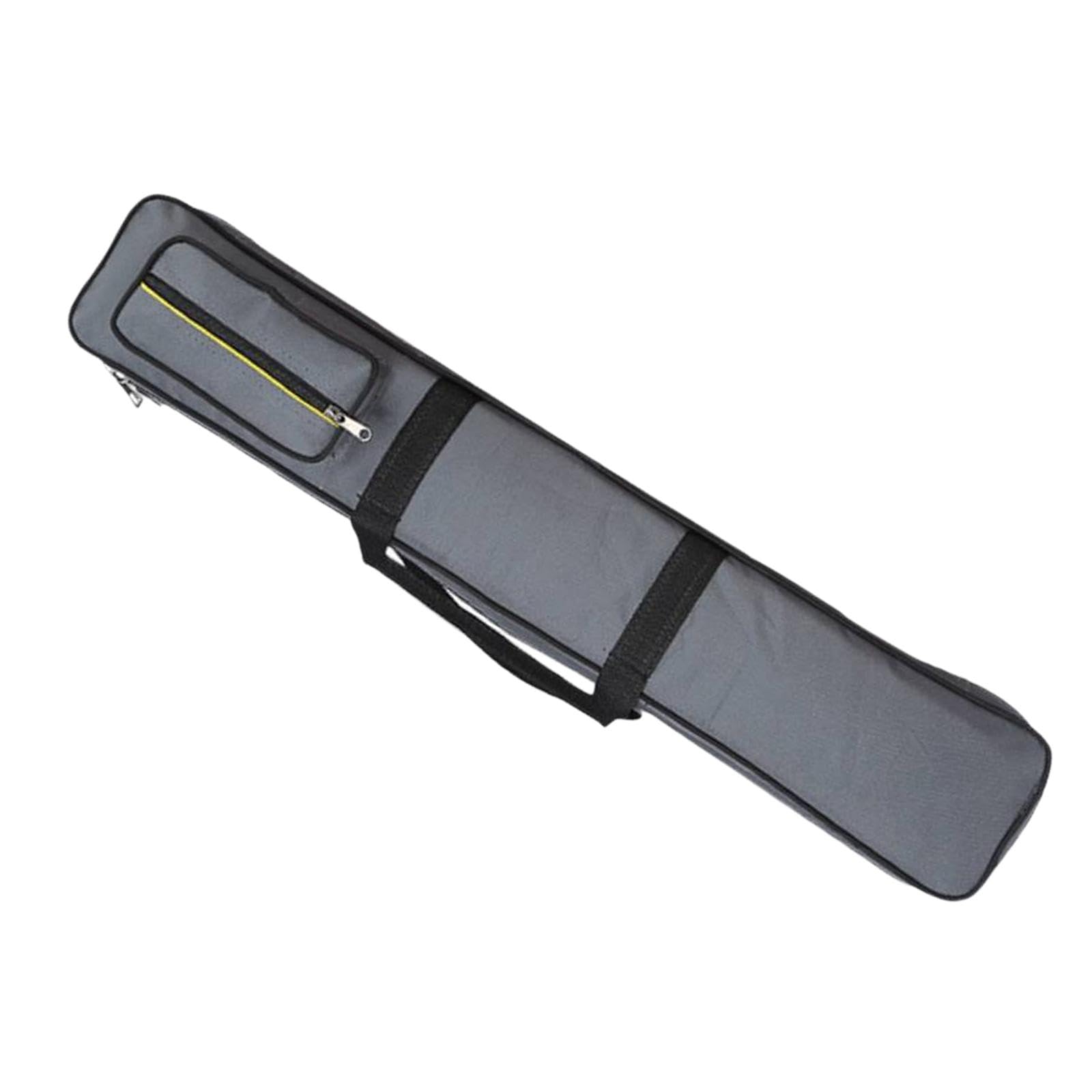 8 löcher Harter Pool-Queue-Koffer, Billard-Queue-Koffer, Vintage-Stil, große Taschen, 1 komplette 2-teilige Stangen-Tragetasche, Blau