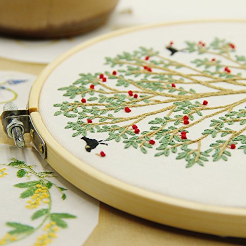 Cross Stitch Kit Embroidery Starter Including Classic Reserve Aida Colored Threads And Tools (No Frame) (Chreey) #TOP3