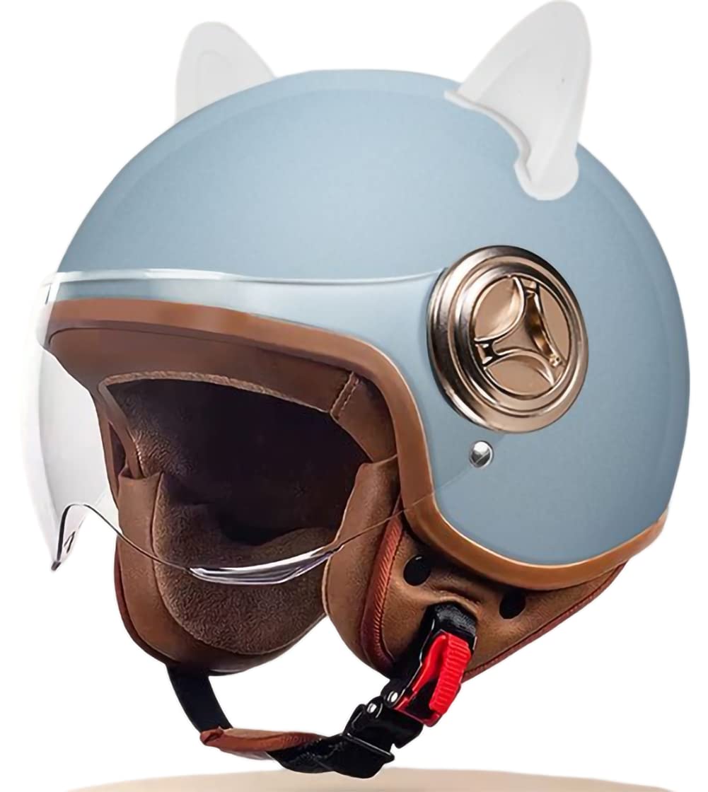 S.E.V. MARCHEL 半帽ヘルメット 猫デザイン S.E.V. MARCHEL 半帽ヘルメット 猫デザイン S.E.V. MARCHEL 半帽