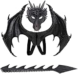 Nirvany Dragon Costume For Kids Boys Girls, Dragon Wing Tail Mask Set, Cosplay costume Halloween Dragon Costume -  hefeienmengxinxikejiyouxiangongsi