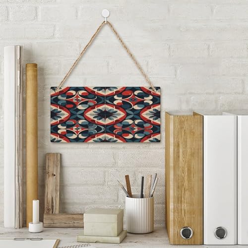 Letrero de madera personalizado medieval rectangular de 25x12 cm para nombres de casas 4