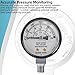 Pressure Dial Gauge Compatible with 1930 Pressure Canner/Cookers - Accurate & Easy to Read Steam Pressure Gauge Parts for 910 915 921 925 930 941 Pressure Cookers Canners