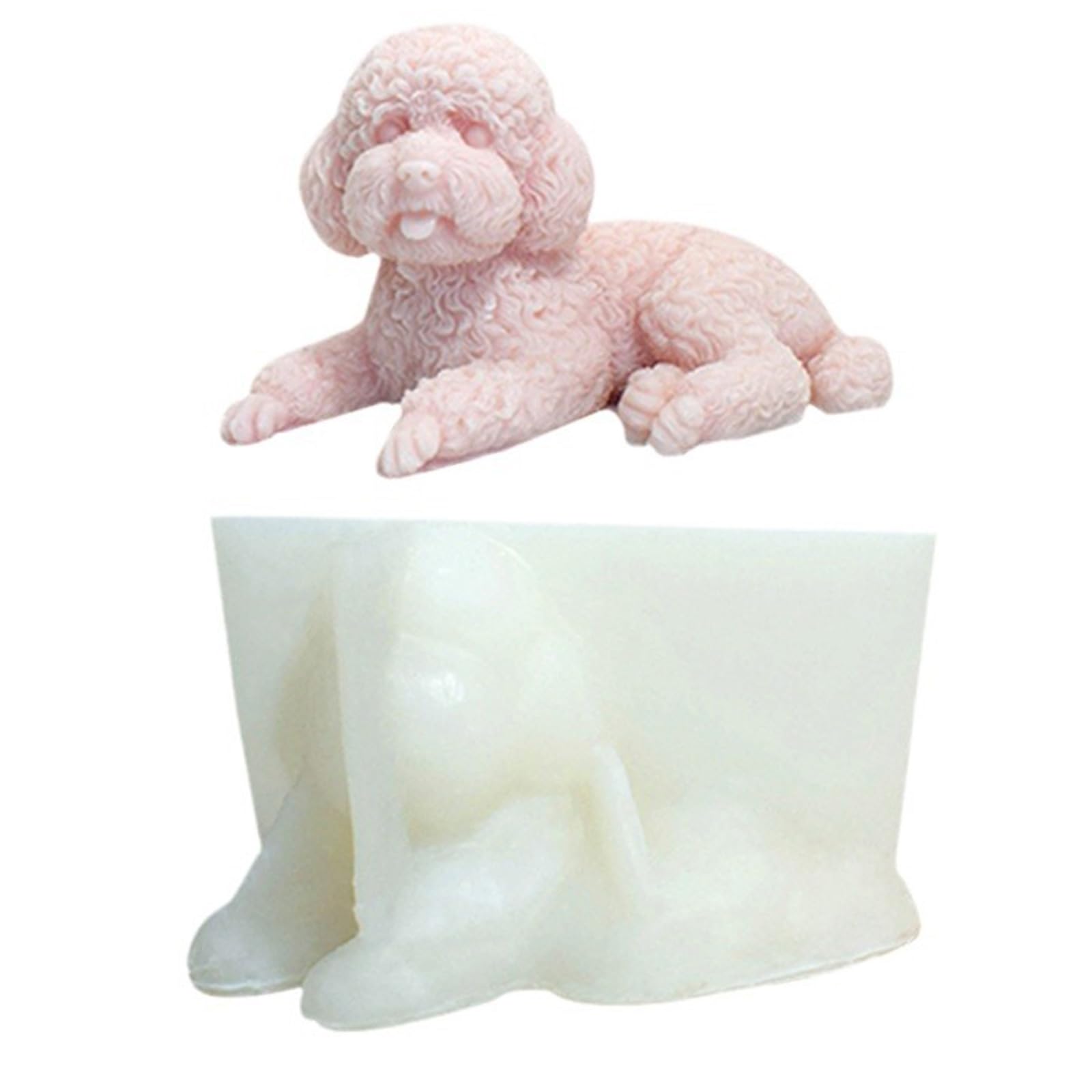 Alksubbm Silicone 3D Mold Gypsum Resin Molds Home Decorations Birthday Cake Decors Silicone Mold